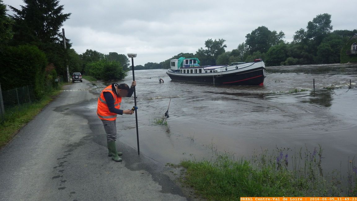 Photo prises pendant la crue