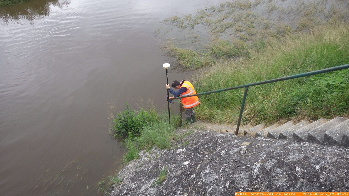 Photo prises pendant la crue