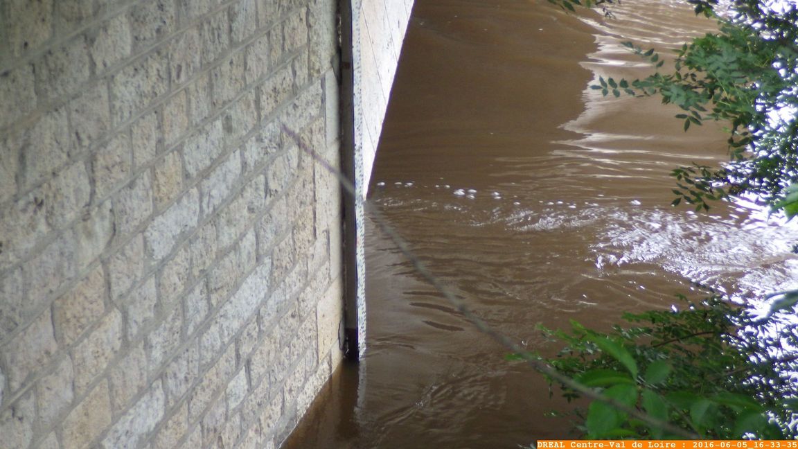 Photo prises pendant la crue