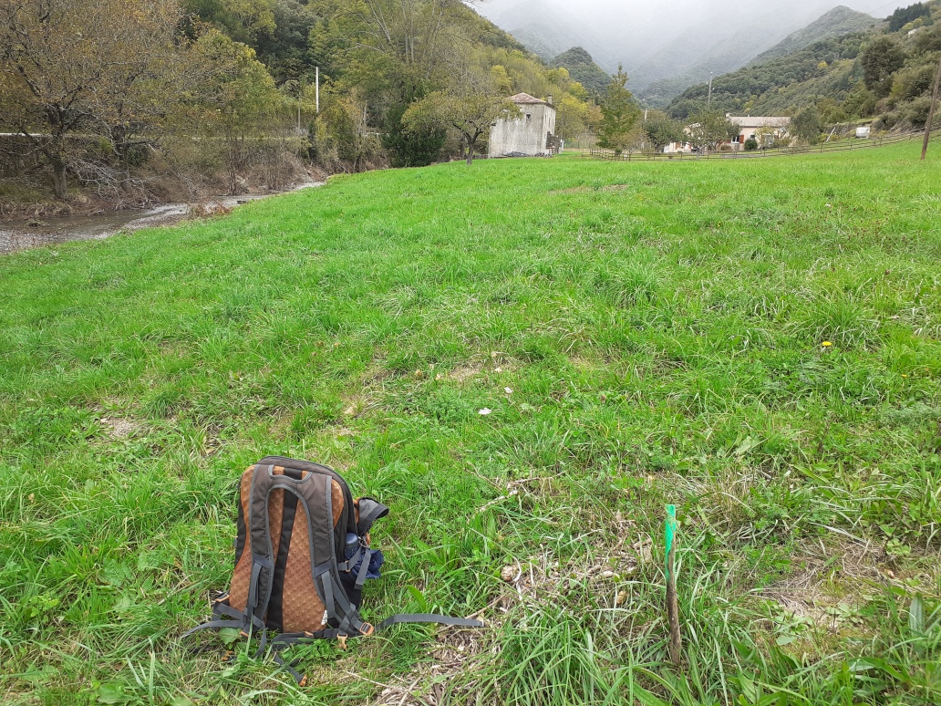 Vue du repère, photo OTEIS