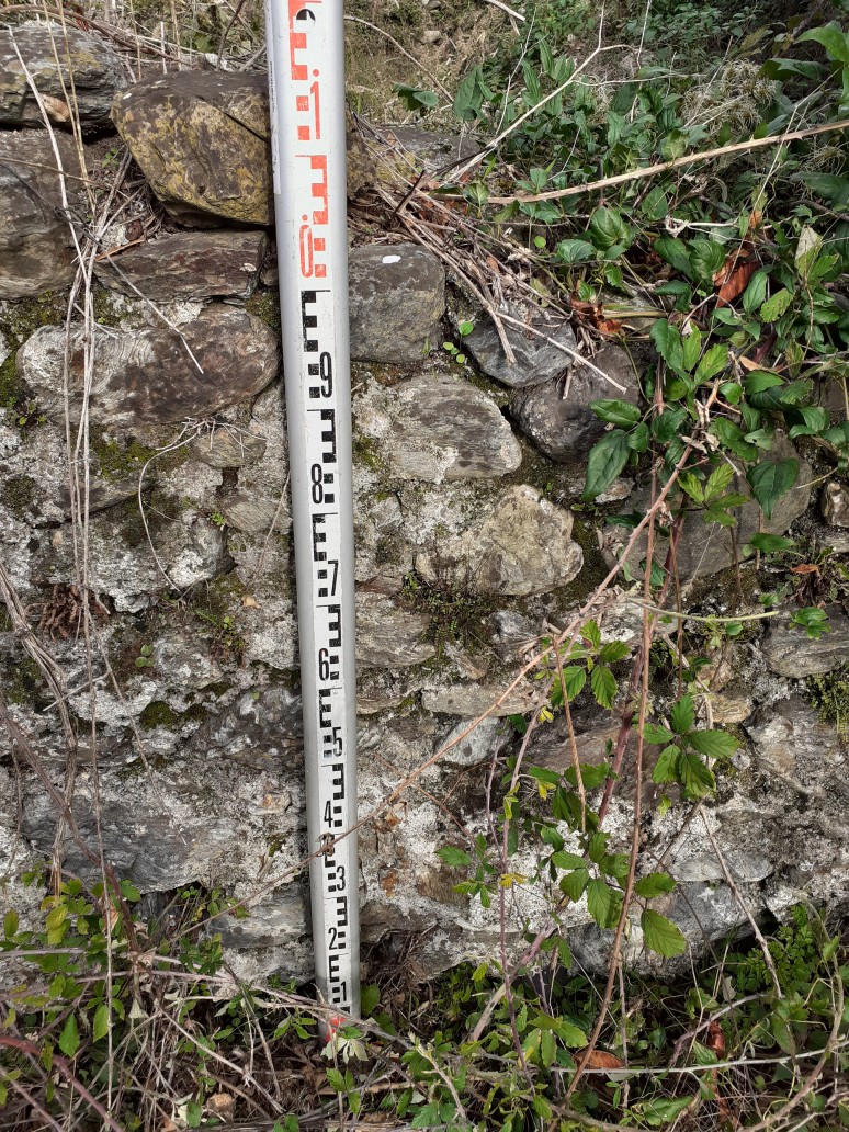 Vue du repère, photo OTEIS