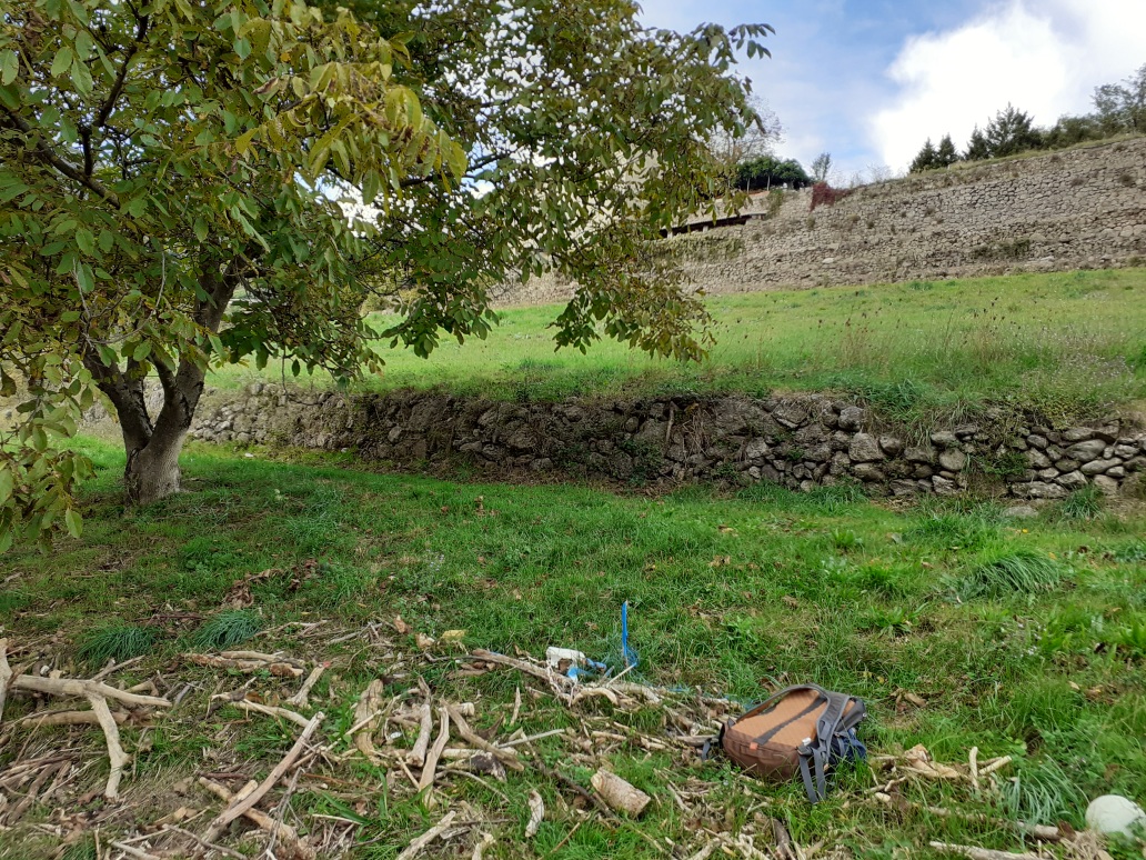 Vue du repère, photo OTEIS