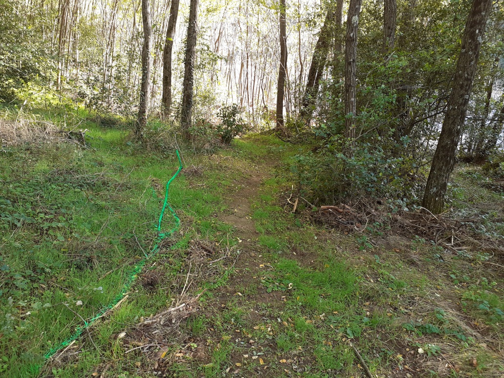 Vue du repère, photo OTEIS